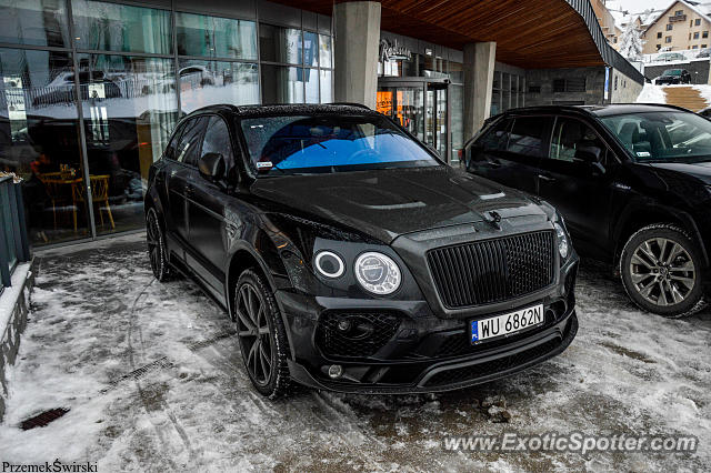 Bentley Bentayga spotted in Karpacz, Poland