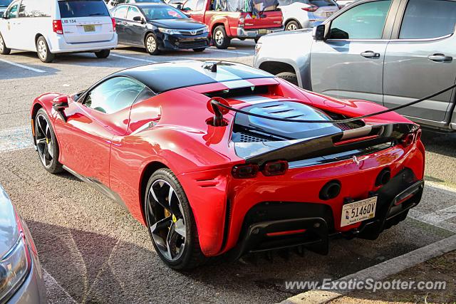 Ferrari SF90 Stradale spotted in Amelia Island, Florida