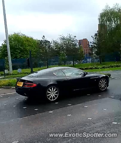 Aston Martin DB9 spotted in Manchester, United Kingdom
