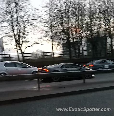 Lamborghini Huracan spotted in Manchester, United Kingdom