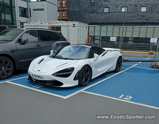Mclaren 720S spotted in Manchester, United Kingdom