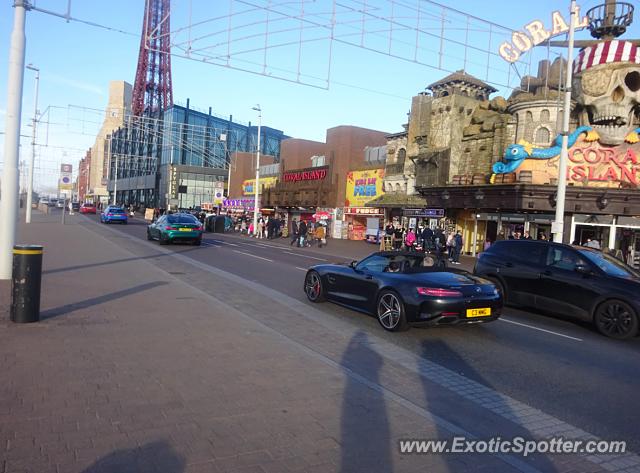 Mercedes AMG GT spotted in Blackpool, United Kingdom