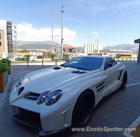 Mercedes SLR spotted in Split, Croatia