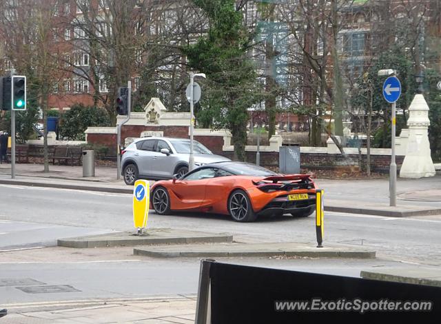Mclaren 720S spotted in Southport, United Kingdom