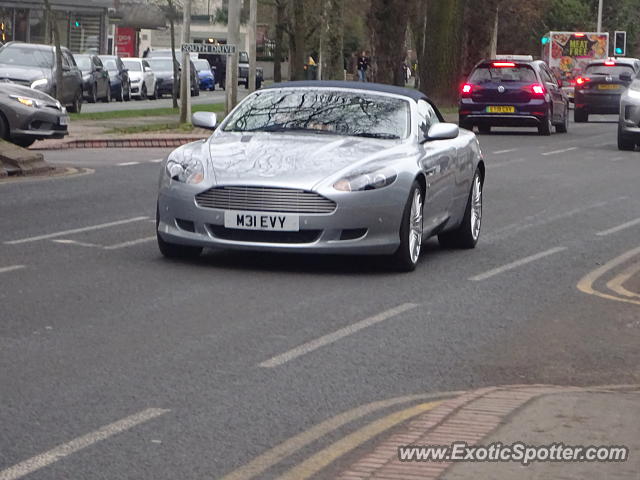 Aston Martin DB9 spotted in Wilmslow, United Kingdom