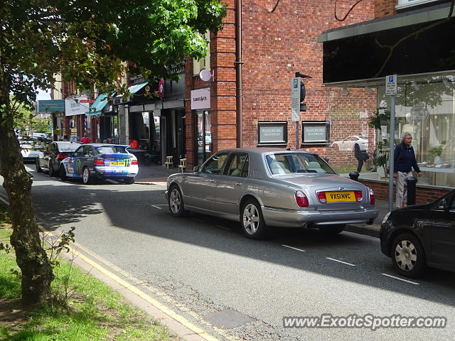 Bentley Arnage spotted in Wilmslow, United Kingdom