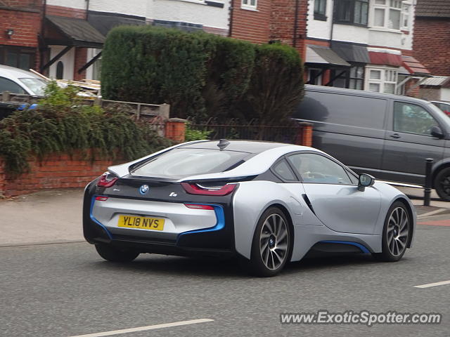 BMW I8 spotted in Sale Moor, United Kingdom