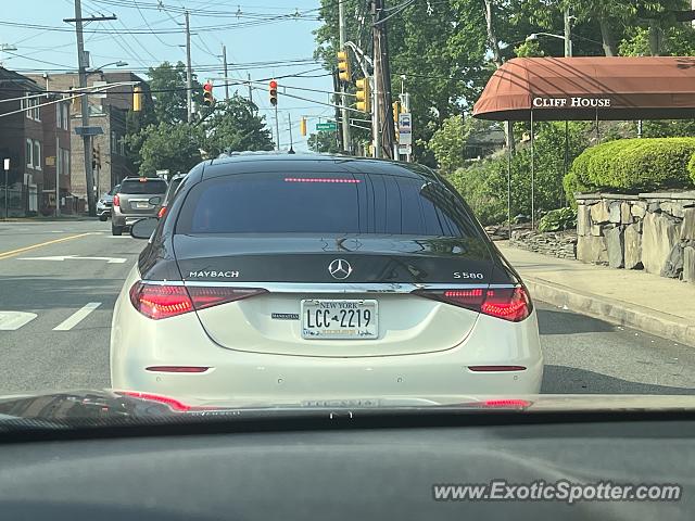 Mercedes Maybach spotted in Edgewater, New Jersey