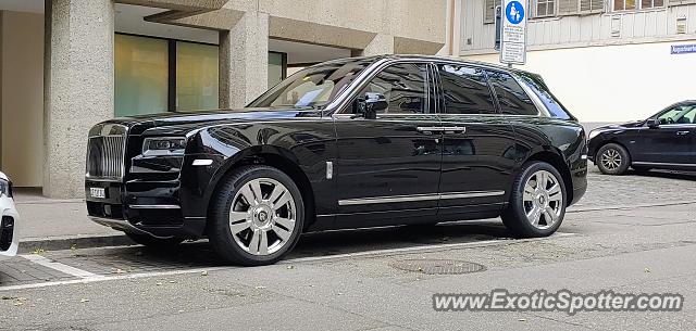 Rolls-Royce Cullinan spotted in Zürich, Switzerland