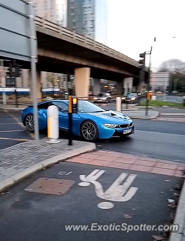 BMW I8 spotted in Manchester, United Kingdom