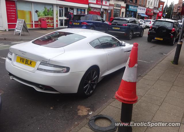 Aston Martin DB9 spotted in Sale Moor, United Kingdom