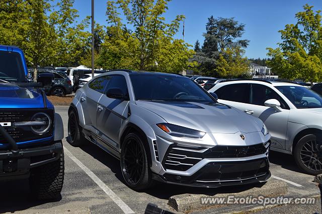 Lamborghini Urus spotted in Medina, Washington