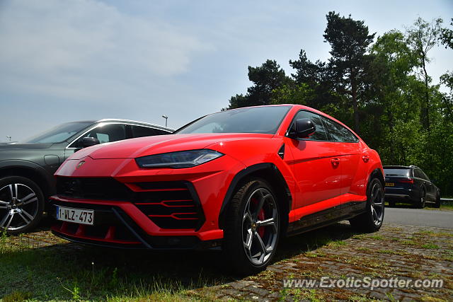Lamborghini Urus spotted in Weeze, Germany