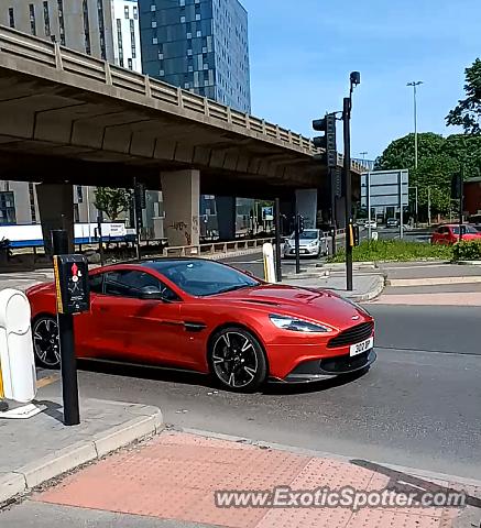 Aston Martin Vanquish spotted in Manchester, United Kingdom