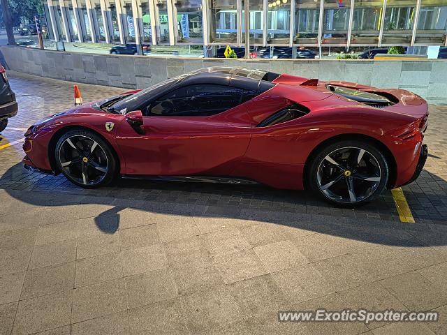 Ferrari SF90 Stradale spotted in Jakarta, Indonesia