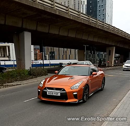 Nissan GT-R spotted in Manchester, United Kingdom