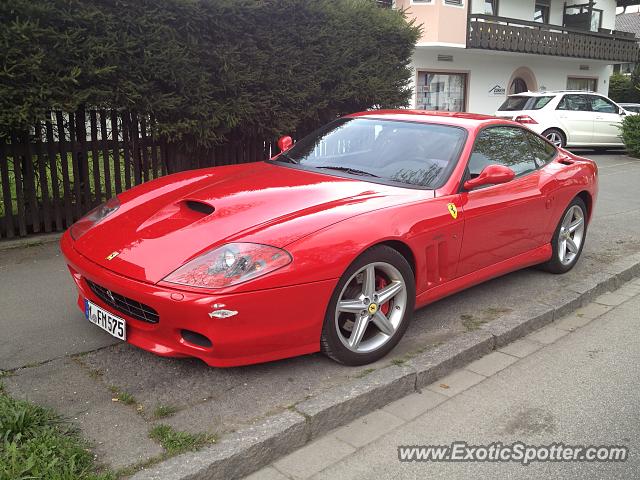 Ferrari 575M spotted in Garmisch, Germany