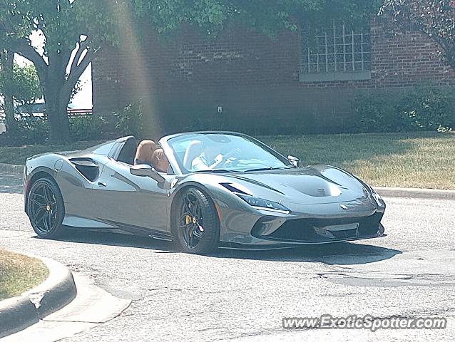 Ferrari F8 Tributo spotted in Indianapolis, Indiana