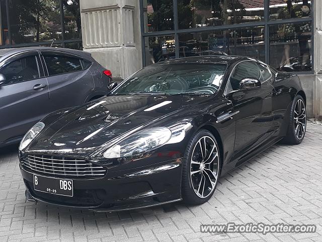Aston Martin DBS spotted in Jakarta, Indonesia