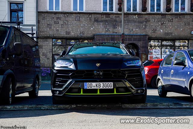 Lamborghini Urus spotted in Gorlitz, Germany