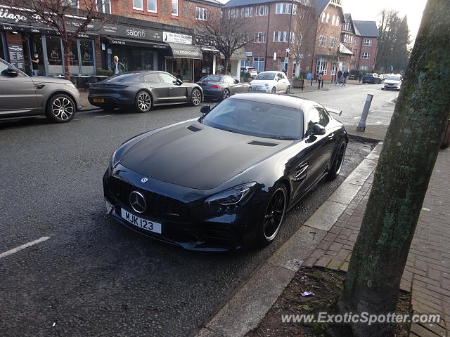 Mercedes AMG GT spotted in Hale, United Kingdom