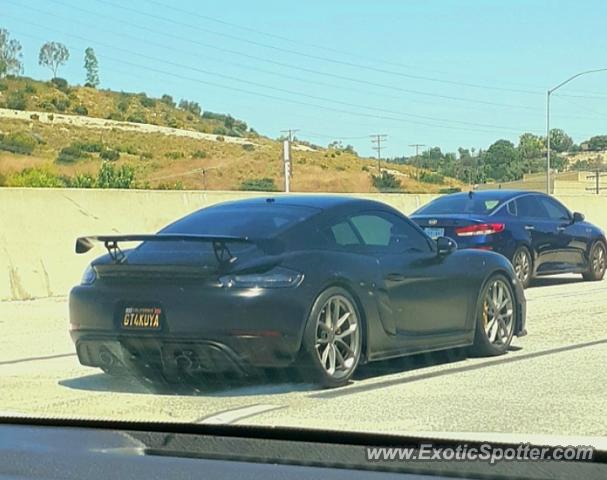 Porsche Cayman GT4 spotted in Laguna Hills, California