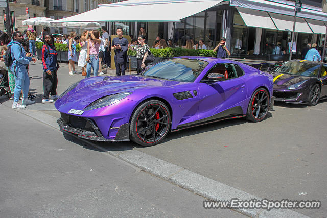 Ferrari 812 Superfast spotted in Paris, France