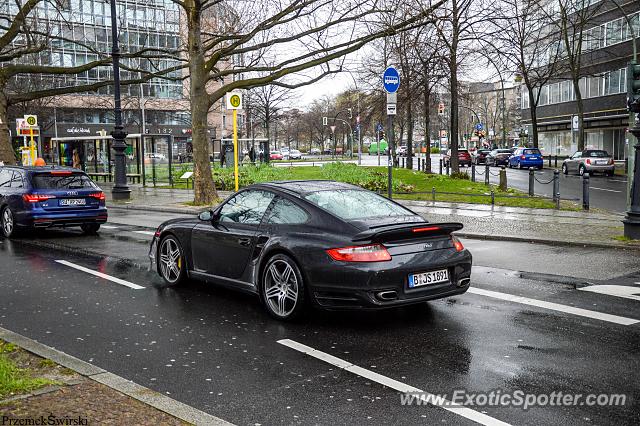 Porsche 911 Turbo spotted in Berlin, Germany