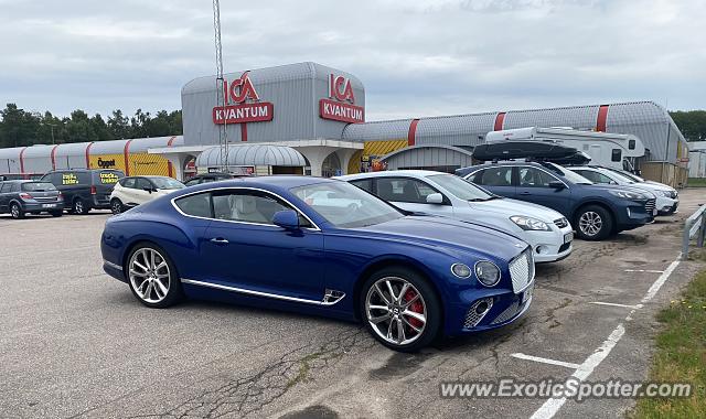 Bentley Continental spotted in Markaryd, Sweden
