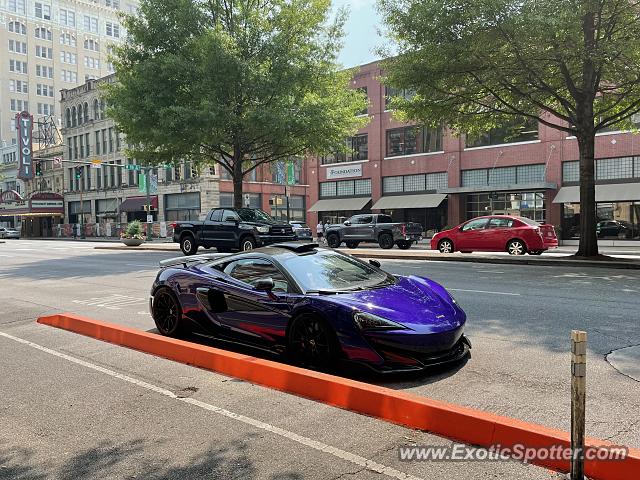 Mclaren 600LT spotted in Chattanooga, Tennessee