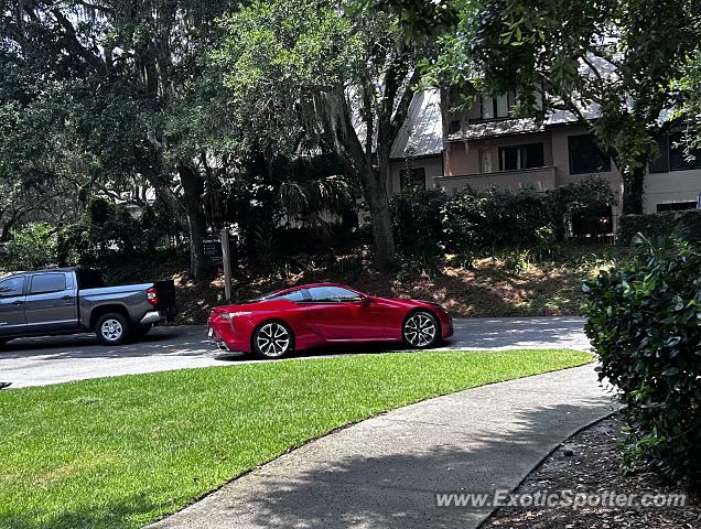 Lexus LC 500 spotted in Hilton Head, South Carolina