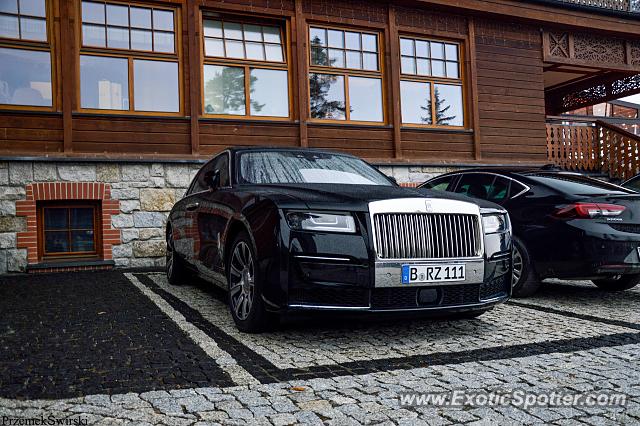 Rolls-Royce Ghost spotted in Karpacz, Poland