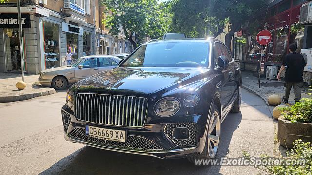 Bentley Bentayga spotted in Haksovo, Bulgaria