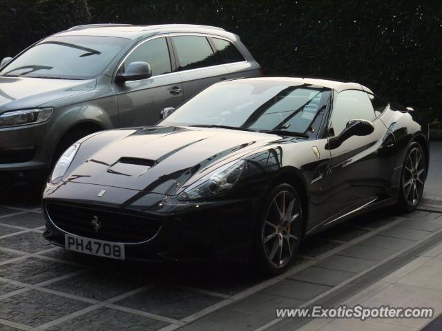 Ferrari California spotted in Hong Kong, China