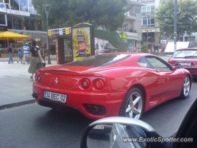Ferrari 360 Modena spotted in Istanbul, Turkey