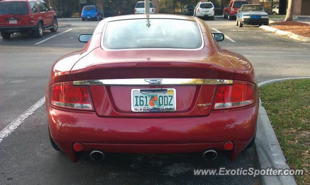 Aston Martin Vanquish spotted in Jacksonville, Florida