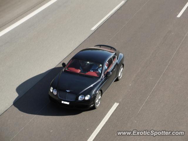 Bentley Continental spotted in Motoway, Germany