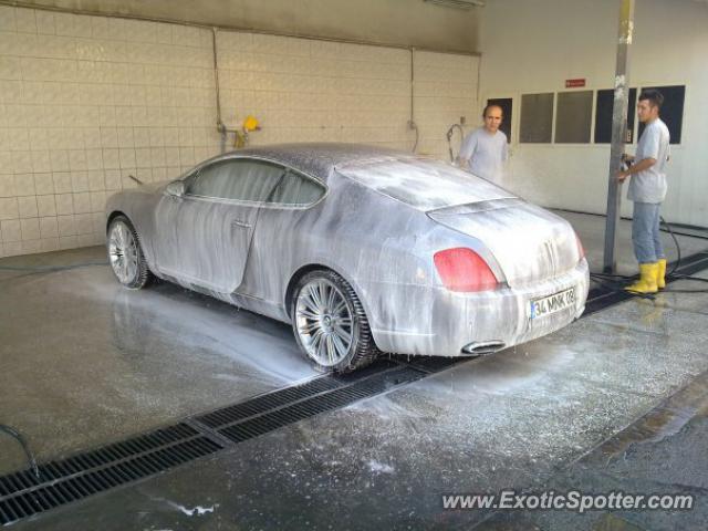 Bentley Continental spotted in Istanbul, Turkey