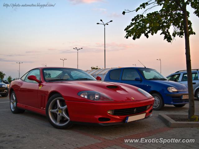 Ferrari 550 spotted in Kosice, Slovakia