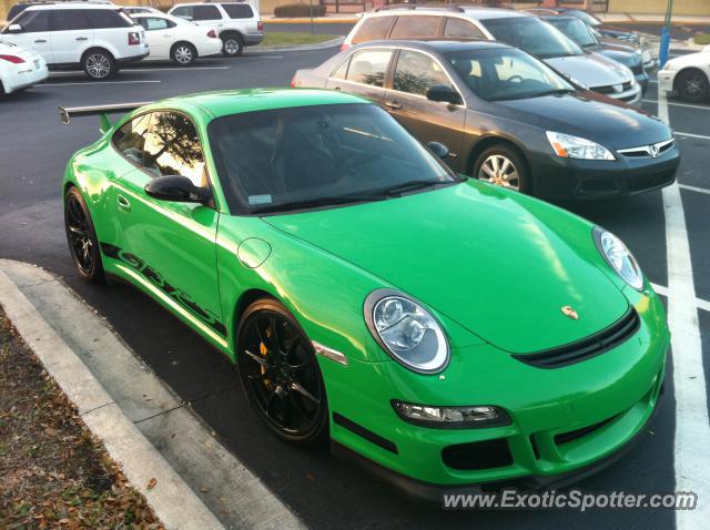 Porsche 911 GT3 spotted in Jacksonville, Florida