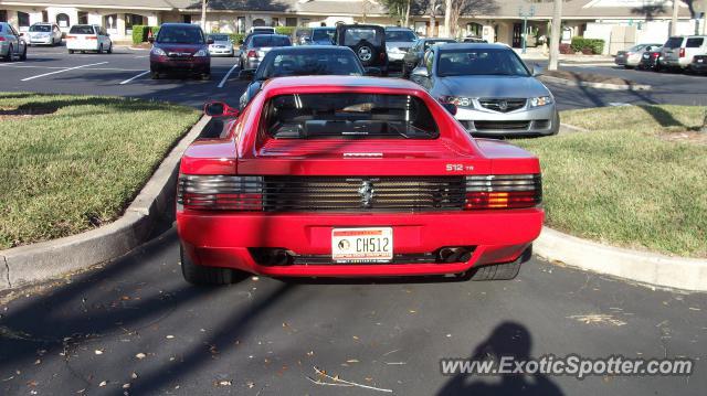 Ferrari Testarossa spotted in Jacksonville, Florida