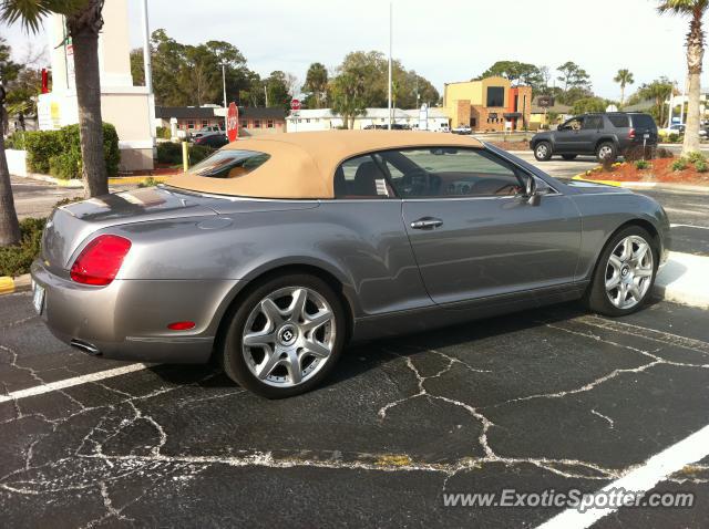 Bentley Continental spotted in Jacksonville, Florida