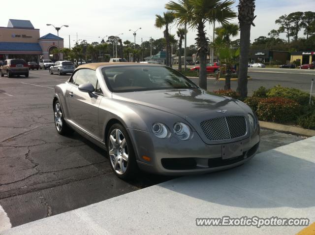 Bentley Continental spotted in Jacksonville, Florida