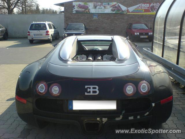 Bugatti Veyron spotted in Near Wolfsburg, Germany