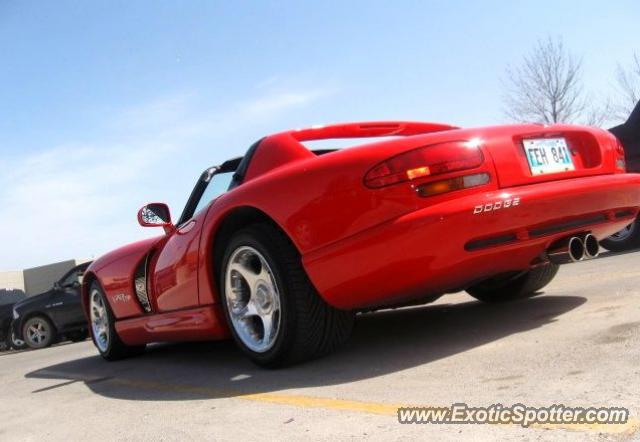 Dodge Viper spotted in Winnipeg, Manitoba, Canada