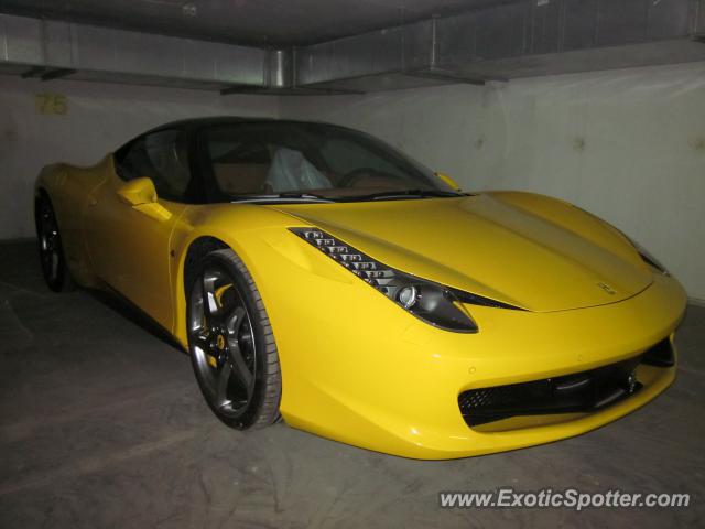 Ferrari 458 Italia spotted in Kiev, Ukraine