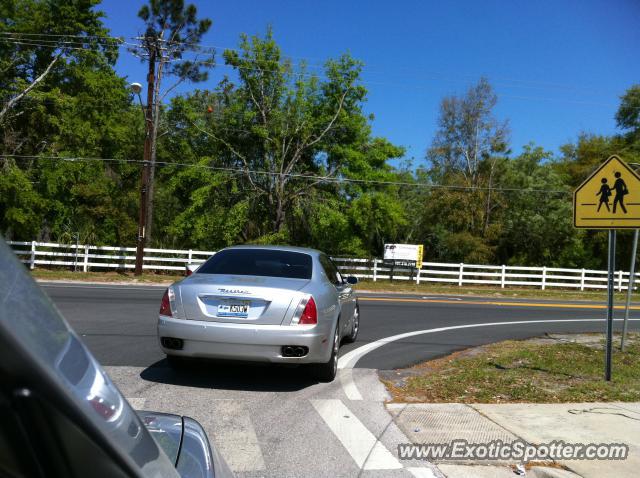 Maserati Quattroporte spotted in Jacksonville, Florida