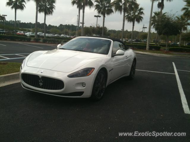 Maserati GranTurismo spotted in Jacksonville, Florida