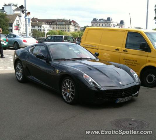 Ferrari 599GTB spotted in Zurich, Switzerland