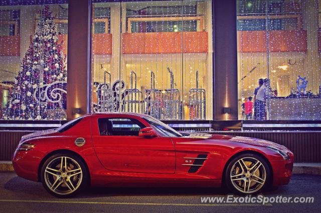 Mercedes SLS AMG spotted in Kuala Lumpur, Malaysia